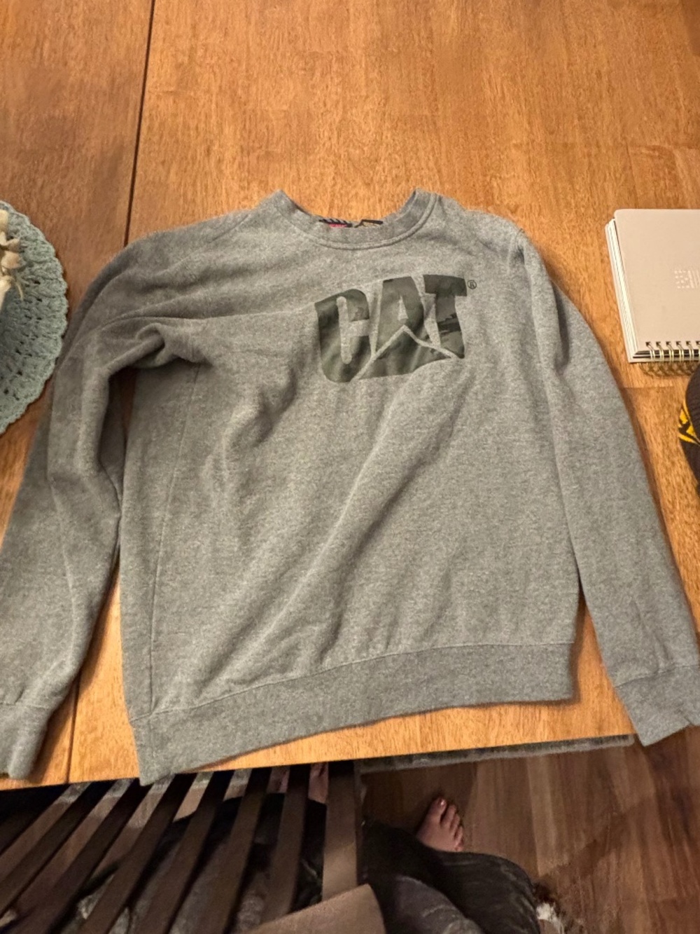 Caterpillar sweatshirt Size M